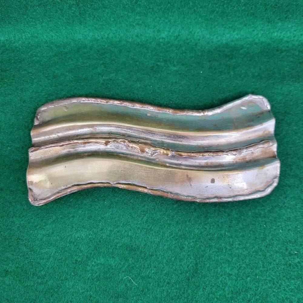 Vintage Silver toned Belt slide